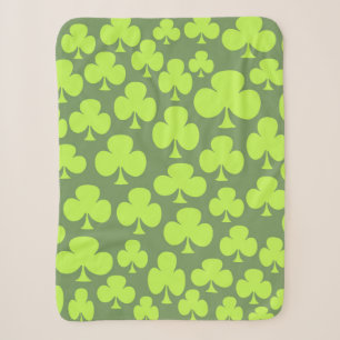 Clover Sherpa Blanket