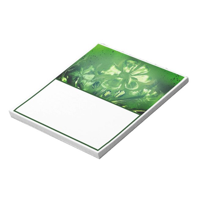 Clover Six Leaf Notepad (Rotated)