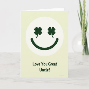 Clover Smile Love You Card