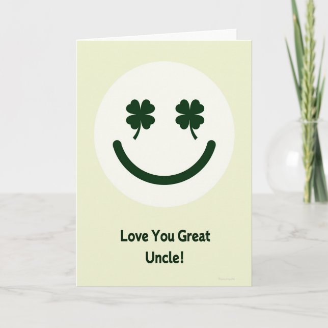 Clover Smile Love You Card (Front)
