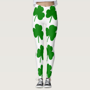 CLOVER ST. PATRICK'S DAY LEGGINGS