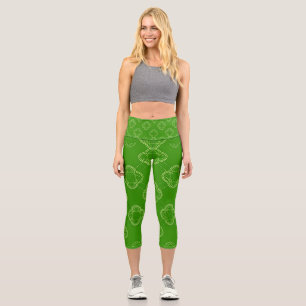 Clover Waltz Capri Leggings