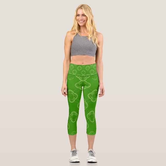 Clover Waltz Capri Leggings (Front)
