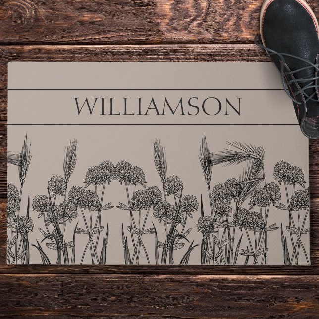 Clover Wheat Signature  Doormat (Creator Uploaded)