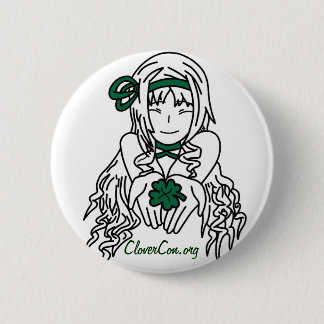 CloverCon 6 Cm Round Badge