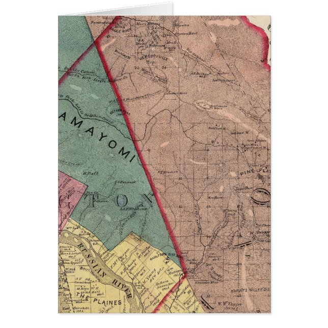 Cloverdale, Washington, Mendocino (Front)