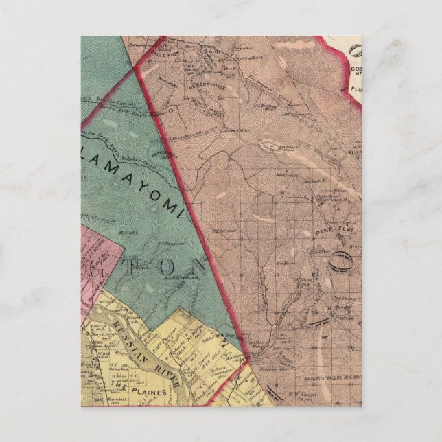 Cloverdale, Washington, Mendocino Postcard (Front)