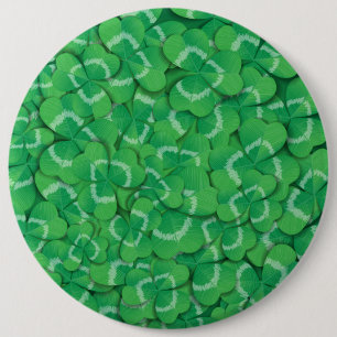 Clovers 6 Cm Round Badge