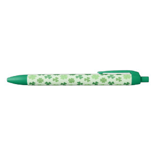Clovers Black Ink Pen