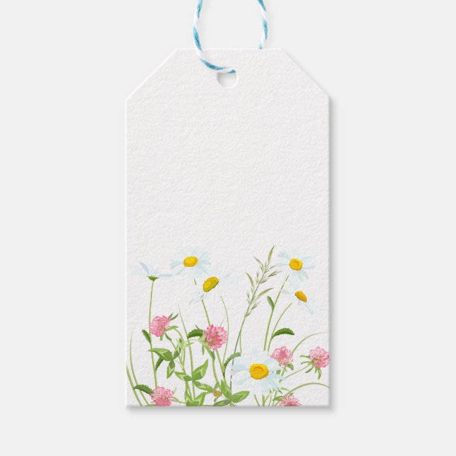 Clovers & Daisies Gift Tags (Front)
