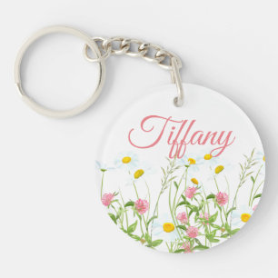 Clovers & Daisies Key Ring