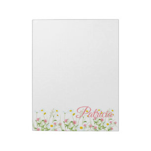 Clovers & Daisies Notepad