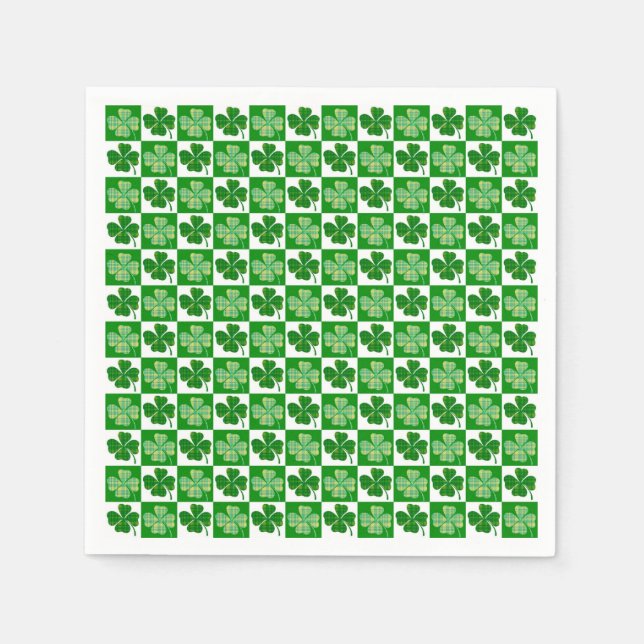 Clovers Napkin (Front)