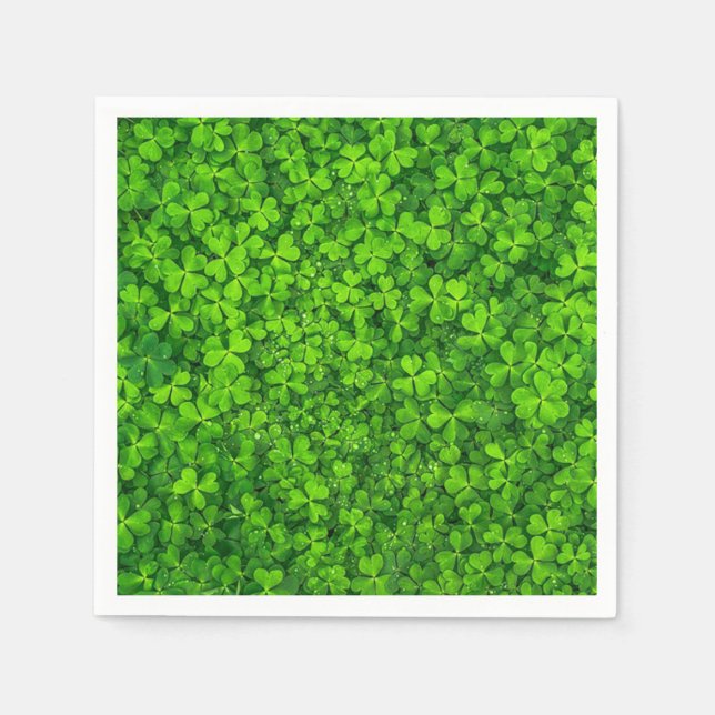Clovers Napkin (Front)