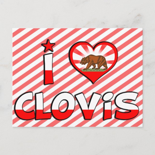 Clovis, CA Postcard (Front)