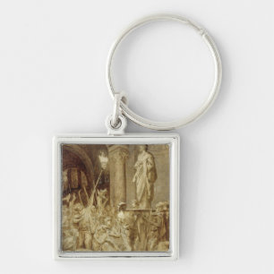 Clovis  Carried on his Shield Key Ring