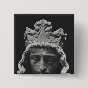Clovis II , Merovingian Frankish 15 Cm Square Badge