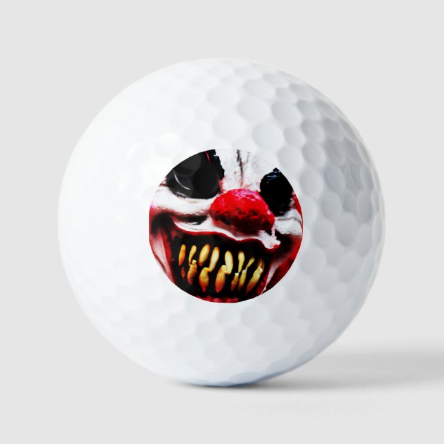 Clown 1 va gbcna golf balls (Front)