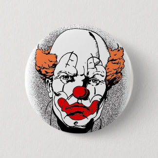 Clown 6 Cm Round Badge