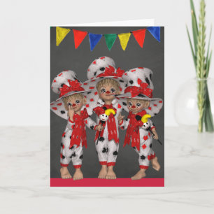 Clown all Occasion Greeting Card