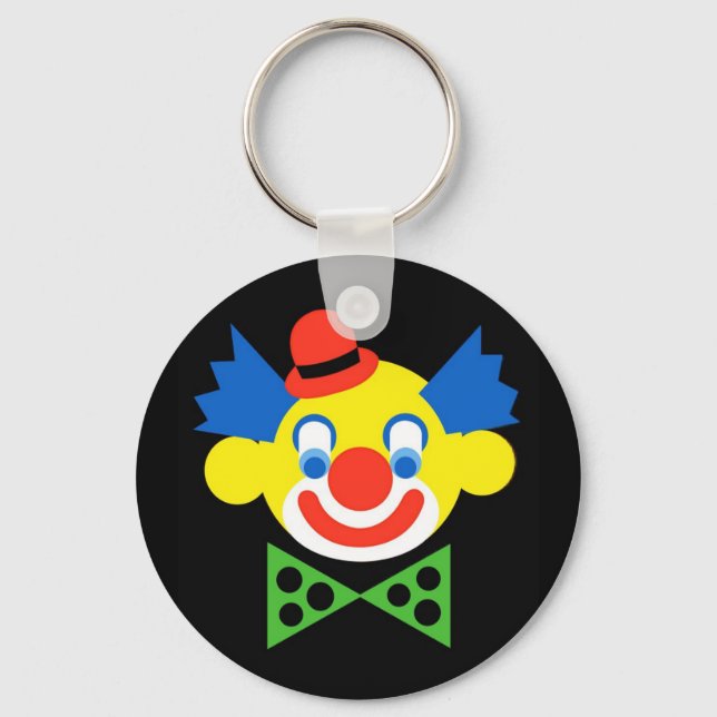 Clown - Art Gallery Selection Key Ring (Front)