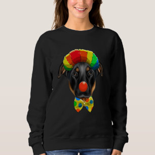 Clown Beauceron Circus Dog Sweatshirt