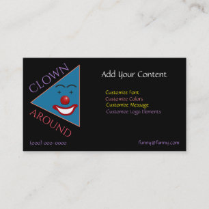 Clown Business Card