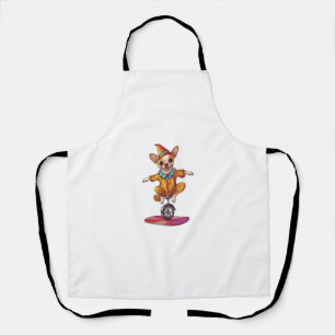 Clown Chihuahua � Funny Circus Dog Apron
