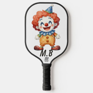 Clown Circus Humour Pickleball Paddle