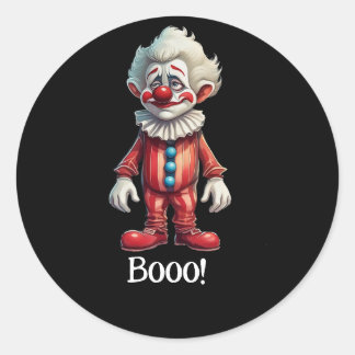 Clown Classic Round Sticker