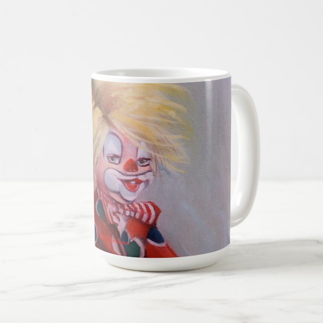 Clown Coffee Mug (Front Right)