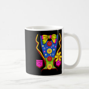 Clown Costume For Kids Men Women- Halloween Outfit Coffee Mug