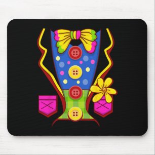 Clown Costume For Kids Men Women- Halloween Outfit Mouse Pad