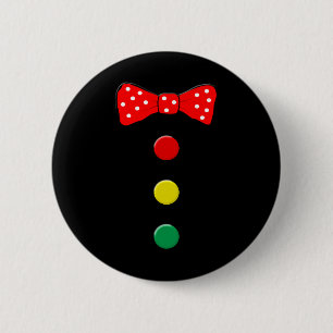 Clown Costume Halloween Fun Circus Clown Matching  6 Cm Round Badge