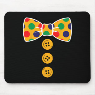 Clown Costume Halloween Funny Circus Clown Gift Th Mouse Pad