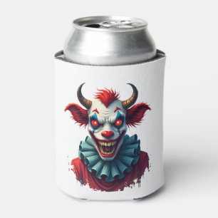Clown Cow of Terror Can Cooler