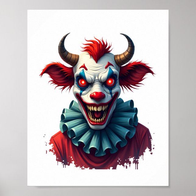 Clown Cow of Terror Poster (Front)