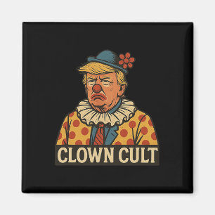 Clown Cult Of Donald Trump Make America A Joke Aga Magnet