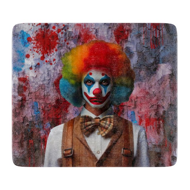 Clown Cutting Board (Front)