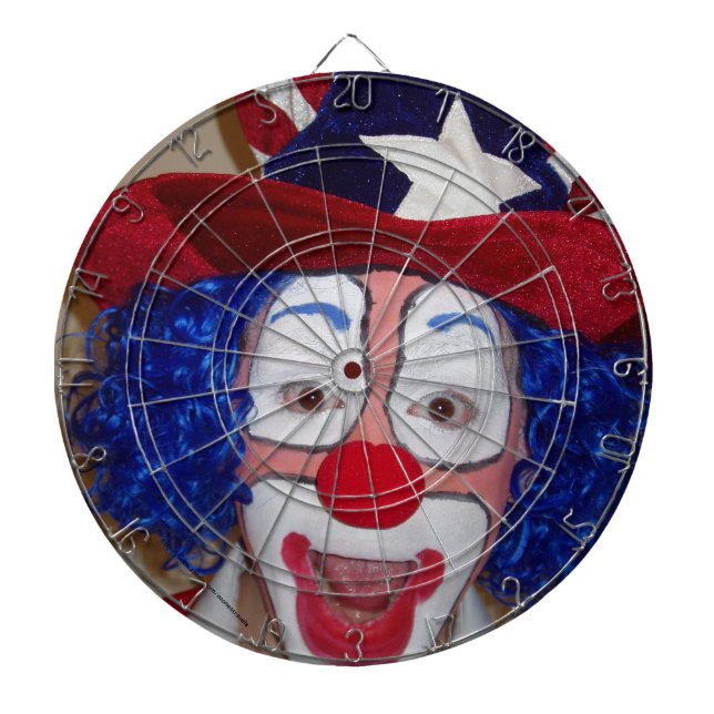 Clown Dart Board (Front)