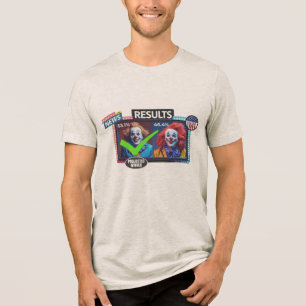 Clown Defeats Clown Tri-Blend Shirt
