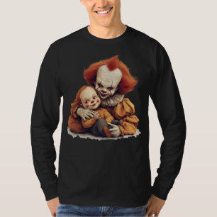 Clown Duo Halloween Fun T-Shirt