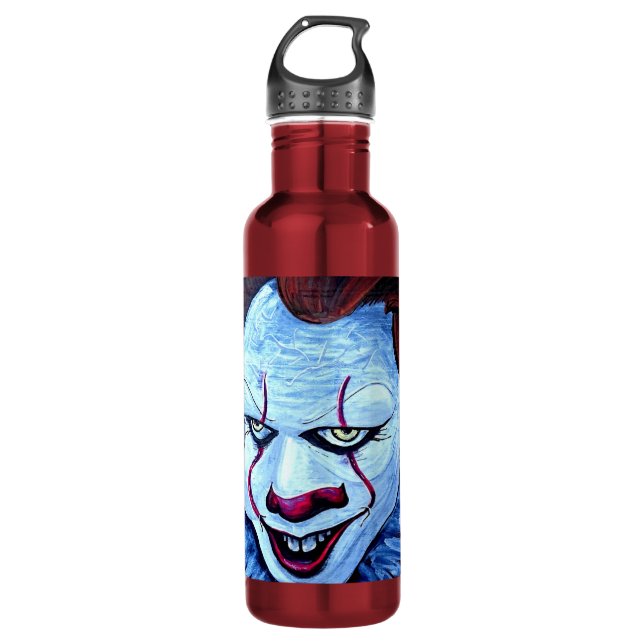 Clown:Evil 710 Ml Water Bottle (Front)