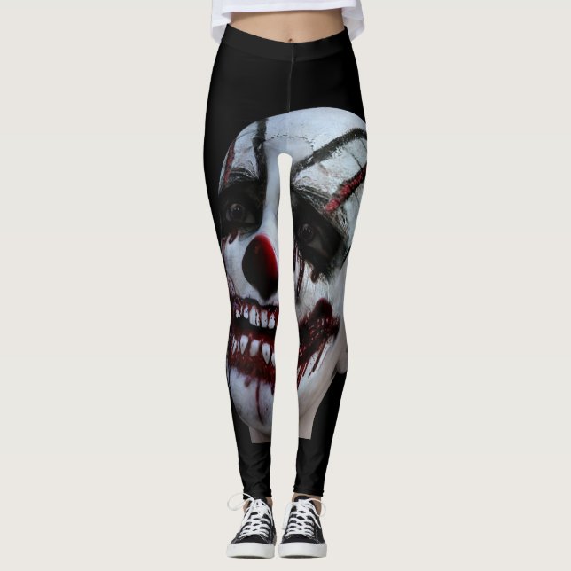 clown evil leggings (Front)