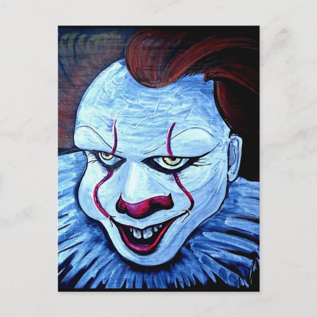Clown:Evil Postcard (Front)