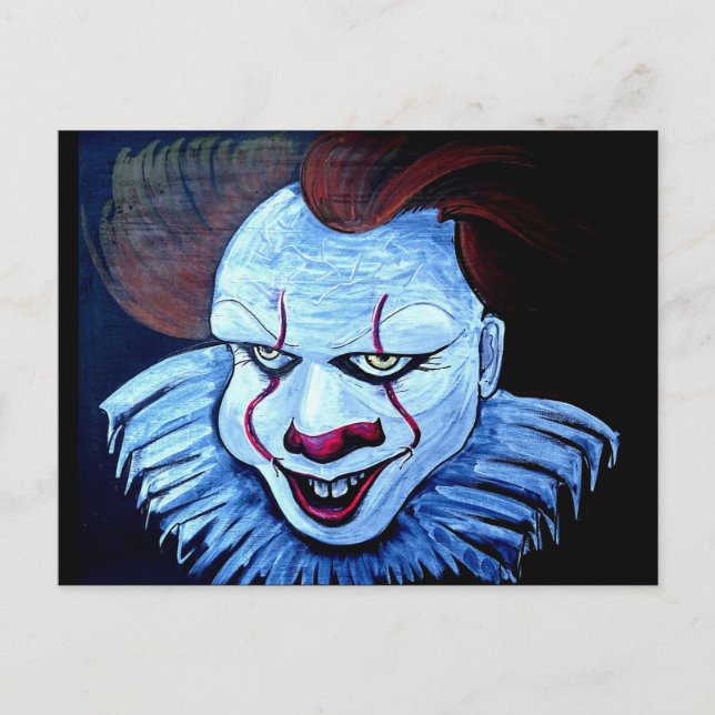 Clown:Evil Postcard (Front)
