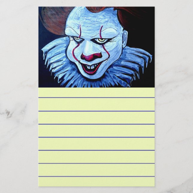 Clown:Evil Stationery (Front)