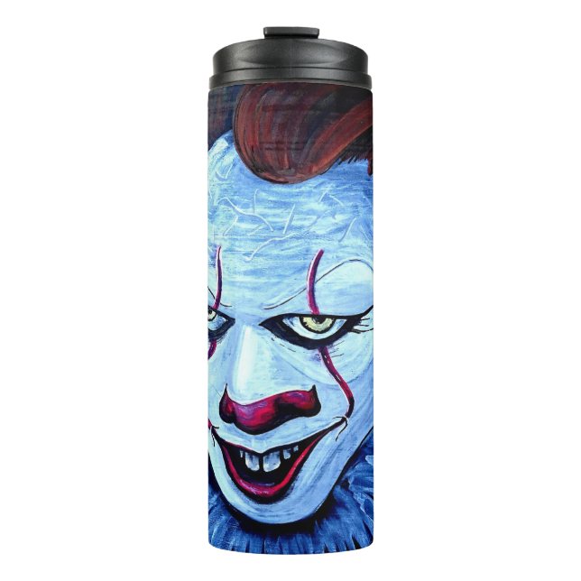 Clown:Evil Thermal Tumbler (Front)