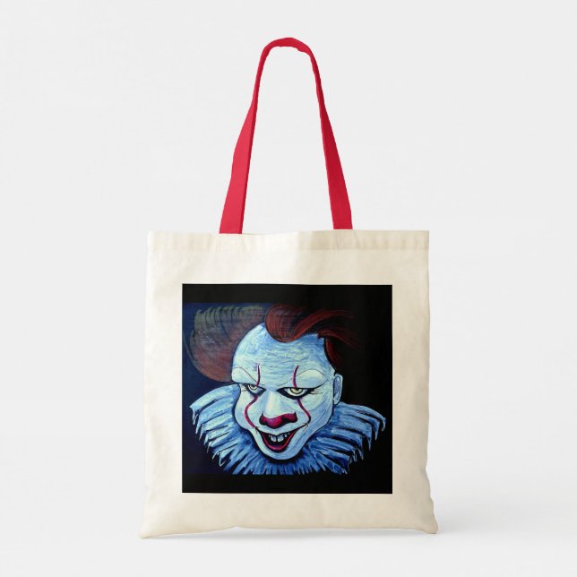 Clown:Evil Tote Bag (Back)