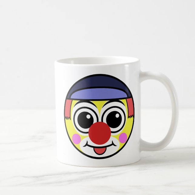 Clown Face Coffee Mug (Right)